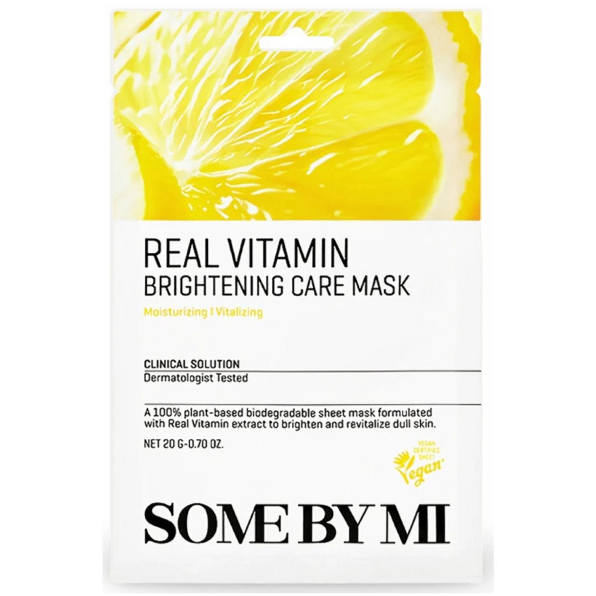 

SOME BY MI Real Vitamin Brightening Care Mask 20 g - brightening face mask