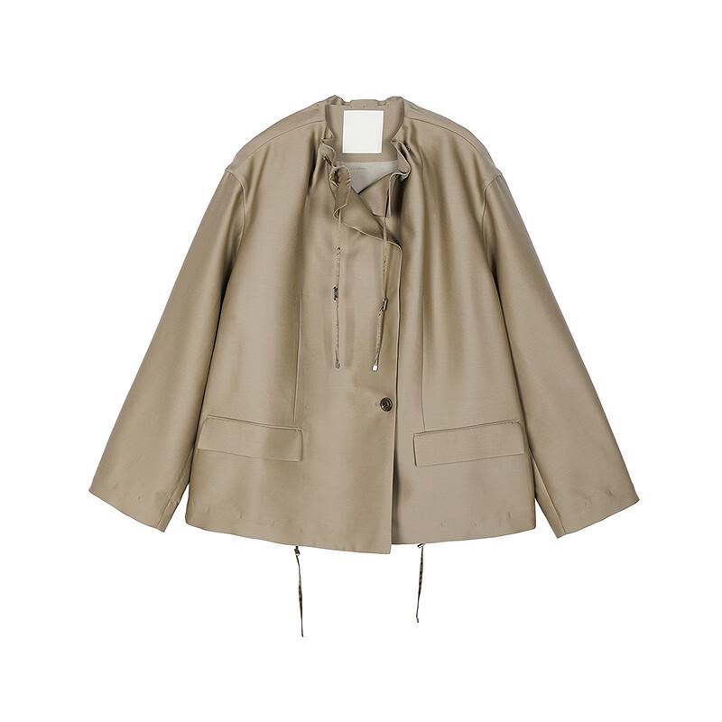 JNBY Spring New Wool Silk Blend Blazer