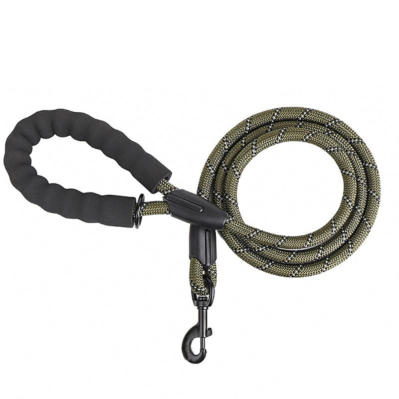 New dog leash pet products leash reflective nylon round rope walking dog rope dog leash dog chain