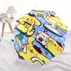 Pom Pom Purin Sanrio Automatic Open/CloseCartoon Umbrella-CuteUmbrella with Cute Design, Portable 3-Fold Compact Umbrella for Men & Women, Valentine's