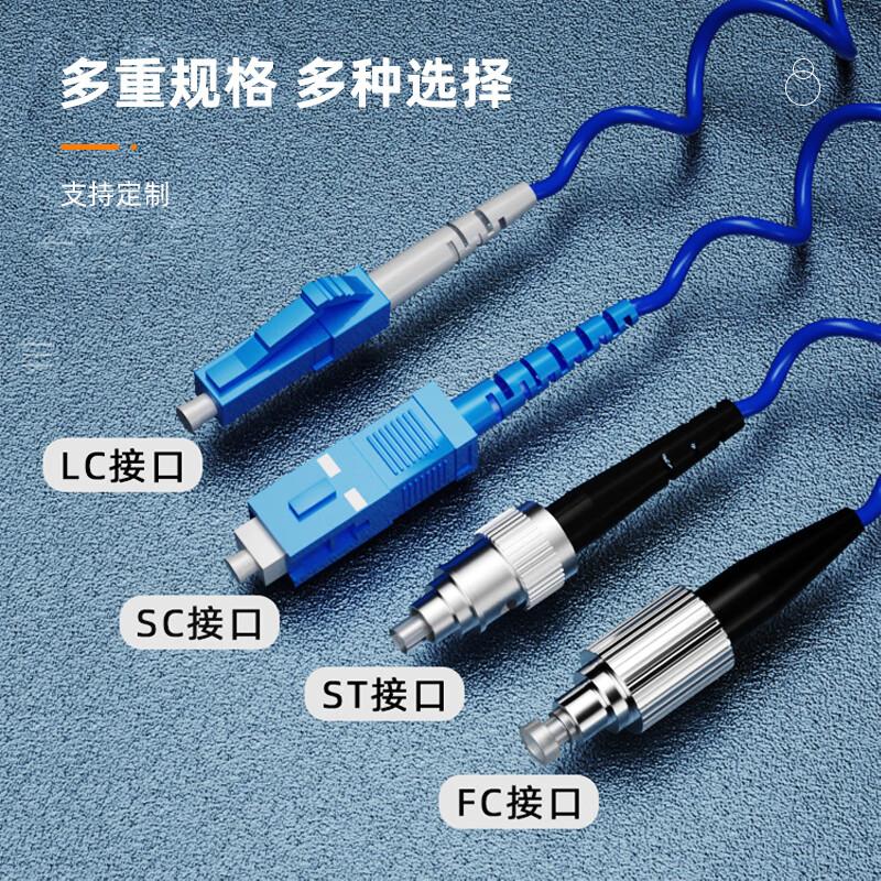 Baisende Telecom-Grade Indoor Armored LC-SC Single-Mode Fiber Optic Patch Cable