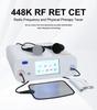 448K CET RET Thermo Beauty Device Body Contouring Skin Firming Lymphatic Wellness Machine