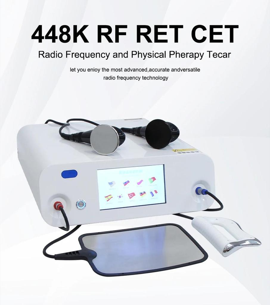 448K CET RET Thermo Beauty Device Body Contouring Skin Firming Lymphatic Wellness Machine