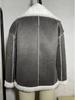 2024 Fashion Turn-Down Collar Plush Winter Warm Casual Jacket