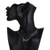 Golden Starry Sky Constellation Rhinestone Necklace: Personalized Zodiac Clavicle Chain