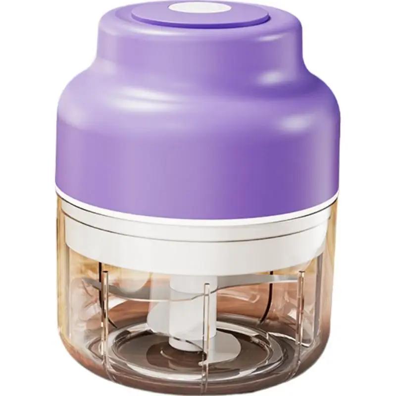 250/350ML Electric Garlic Chopper Vegetable Chopper Meat Mincer Children's Kitchen Tools Aid Food Processor Kitchen Mixer T4R0