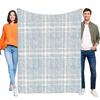 Karomuster Überwurfdecke Weich Gemütlich für Wohnkultur Stilvoll Leicht Sofa Bett Überwurf Perfektes Geschenk für Alle Anlässe