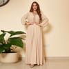 Muslim Women's Rhinestone Dress Robe