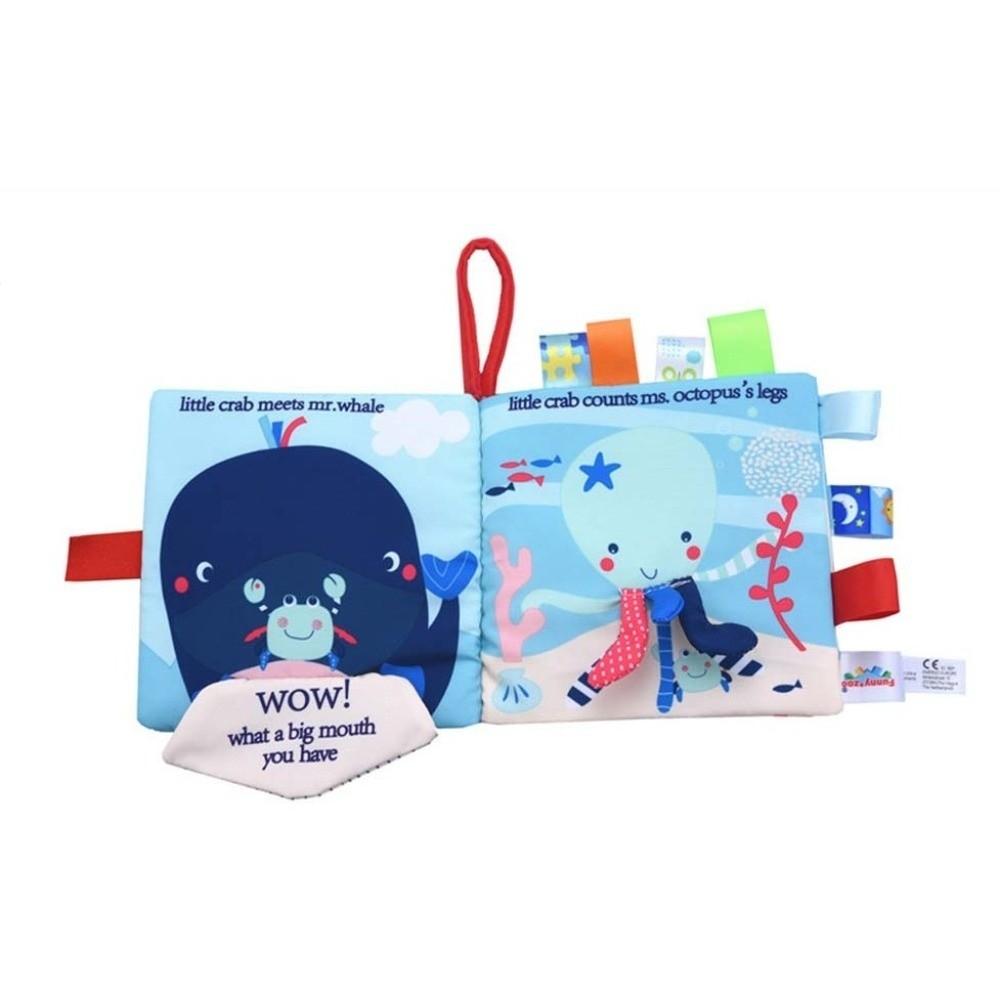 Funny Cloth Book Toy Busy Book Early Learning Enlightenment Book Baby Learning Book  Boys Girls