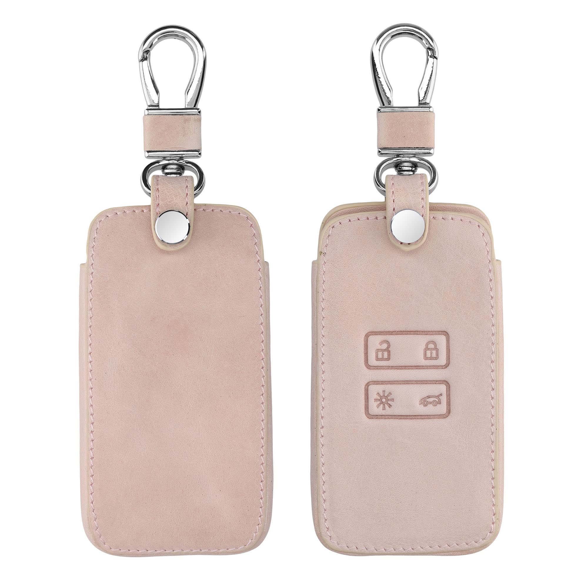 kwmobile Car Key Protective Cover Compatible with Renault 4-Button Car M