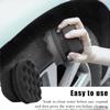 Foam Hex Grip Pads Hex Grip Wheel Detailing Sponge Auto Tire Shine Applicator  Auto Detailing