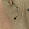 Maxza Wool Alpaca Loose Fit No Collar Boucle Coat Cc11qc300on