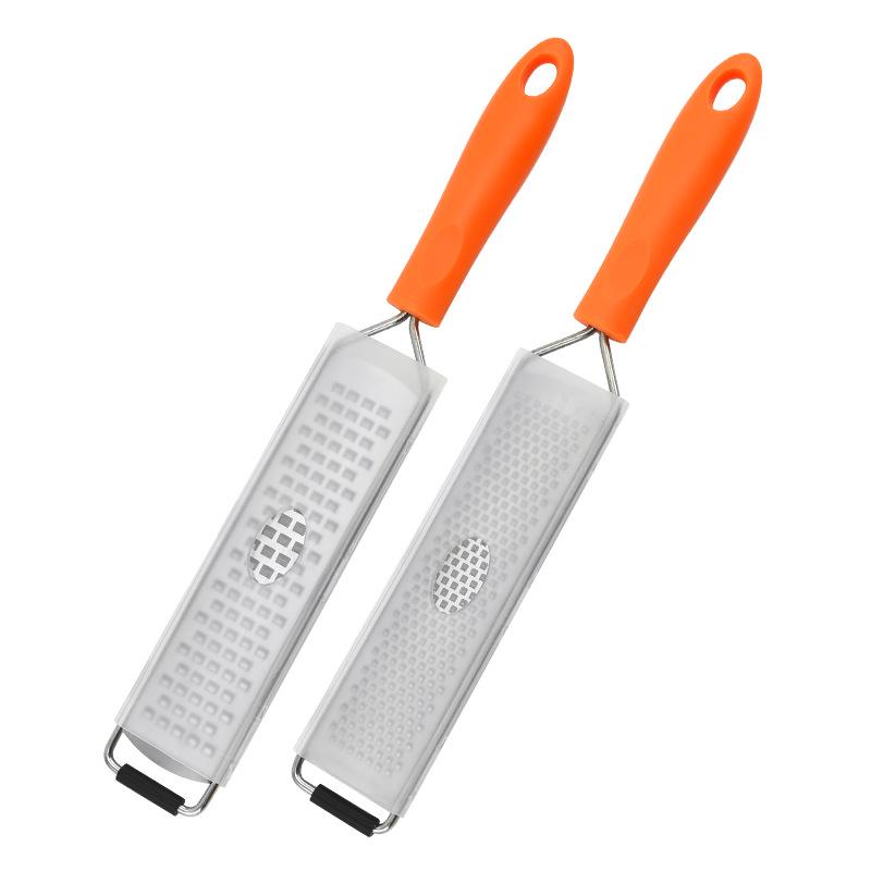 Stainless Steel Multi-Purpose Grater and Zester for Cheese, Lemon, and Chocolate