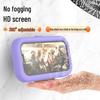Shower-Proof Phone Holder for Bathroom TV Viewing