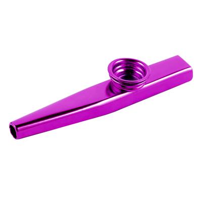Tragbares Metall-Kazoo Membran Mund-Kazoo Mini-Flöte Musikinstrument für Anfänger