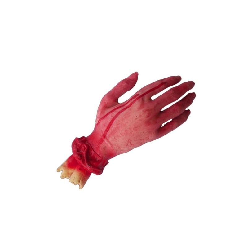 Premium Quality Halloween Scary Fake Body Parts Bloody Severed Arm Hand Foot Props
