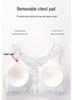 Cotton Front-Fastening Wire-Free Sleep Bra for Mature Women