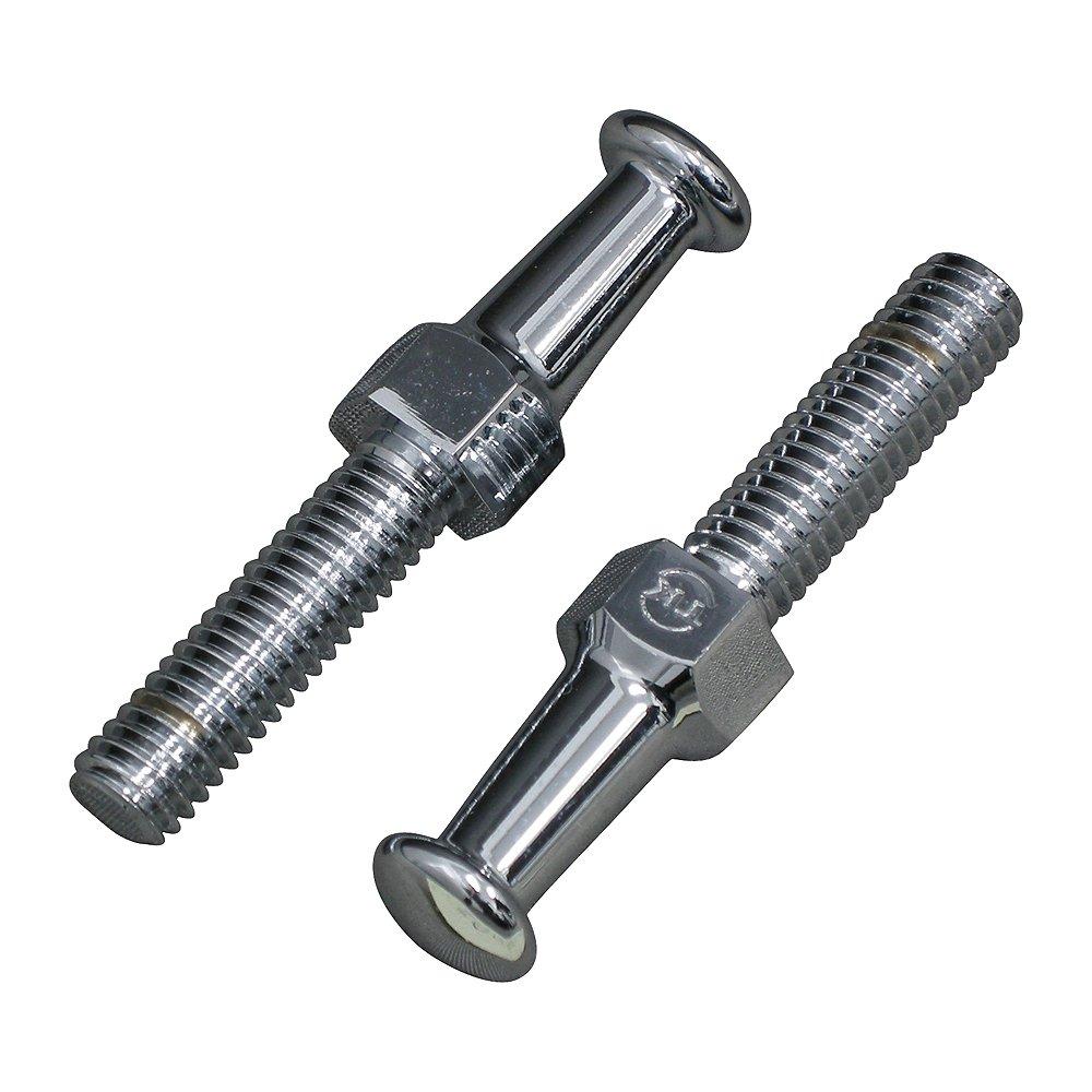 Kijima Bike Parts Loading Bolt 3/8"-16 1-3/8" (34.9mm) Harley Steel/Chrome