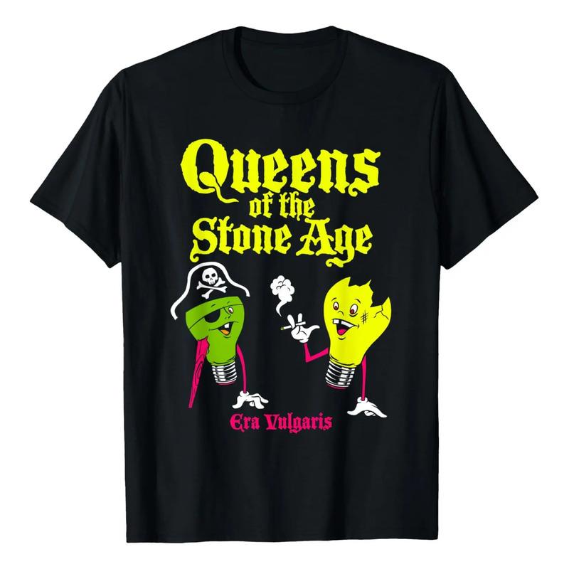 Camiseta Oficial Do Queens Of The Stone Age Era Vulgaris S