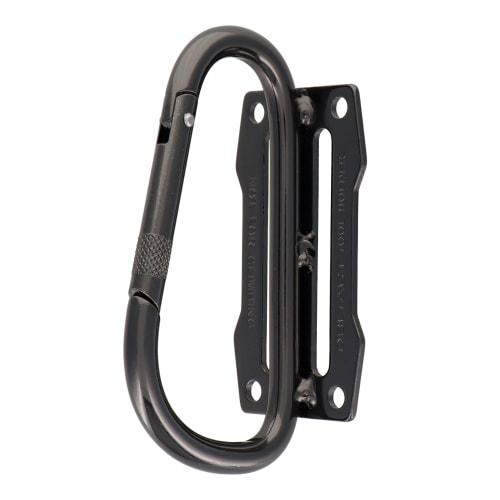 Sankyo Corporation DBLTACT Carabiner Tool Holder, Steel, Gunmetal, DT-TH-811G