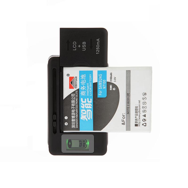 VAORLO Mobiilne akulaadija Universaalne LCD indikaatorekraan USB-porti mobiiltelefoni laadijad Aku laadimine EL USA UK PISTIK