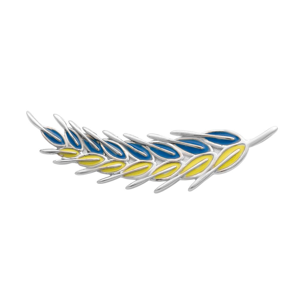 

Срібна брошка з емалью (2157144)