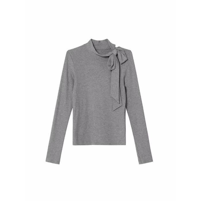 

Корейское многослойное платье в горошек на бретелях-спагетти с бантом и базовой рубашкой - Женский зимний модный комплект S