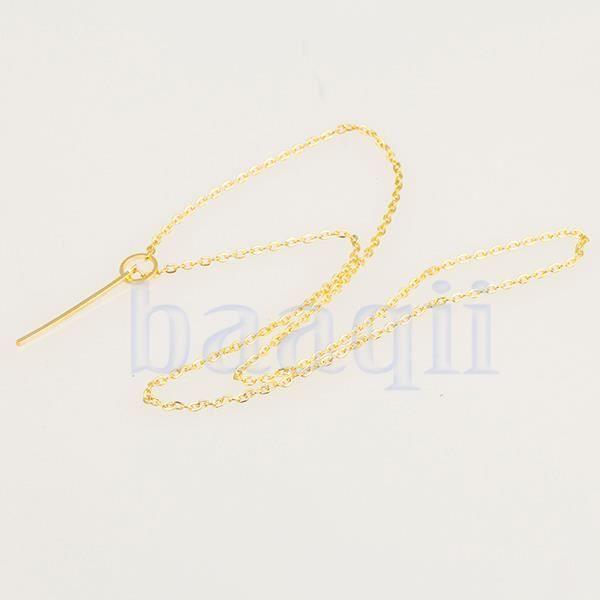 Necklace Pandent Women Girl - Cricle "I" Jewelry Gift - Wedding - Golden - Alloy