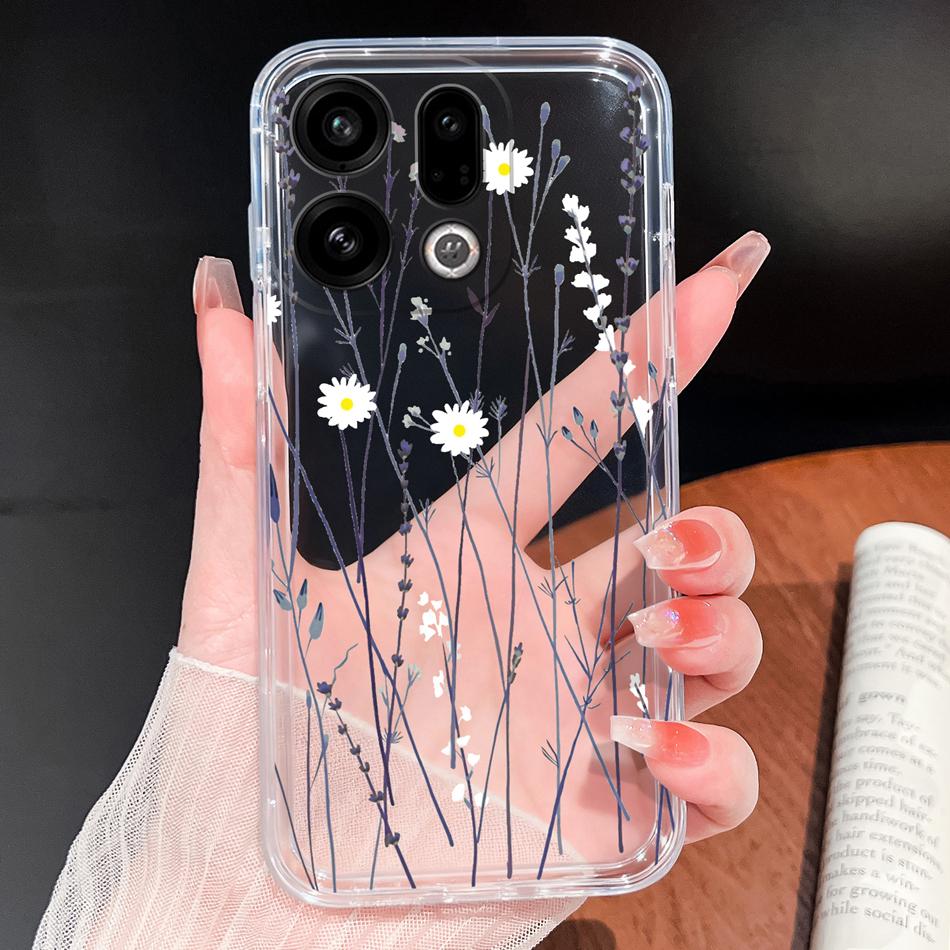 For Oppo Find X9 Pro Phone Case Unique Style Soft TPU Transparent Silicone Lightweight Cover For Oppo Find X 9 Protective Shell