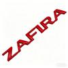 Metal ZAFIRA Letter Logo Emblem Badge Tailgate Sticker For Opel Car Styling Rear Trunk Exterior Styling Decoration Accessories