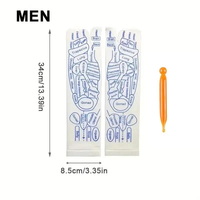 Foot Massage Acupressure Socks Relieve Tired Feet Socks Acupoint Foot Massager Reflexology Socks Physiotherapy Foot Care Tool