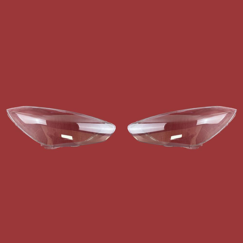For Ford Escort 2019 2020 (Low) Front Headlamp Cover Transparent Headlight Shell Lens Plexiglass Replace Original Lampshade