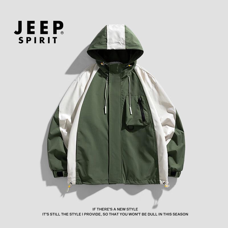

JEEP SPIRIT Men s Winter Thickened Warm Jacket 4XL