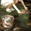 COCIVIVRE Portable Folding Outdoor Water Bucket