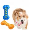 Pet Dog Chew Toys Rubber Bone Toy Bite Resistant Puppy Interactive Stick Puppy Chewing Toy Squeaky Interactive Dog Molar RodToys