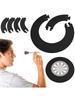 EVA Dartboard Surround Jigsaw Ring Design Splicing Dart Board Wall Protector Lightweight Dartboard Wall Surround for Dart Lovers