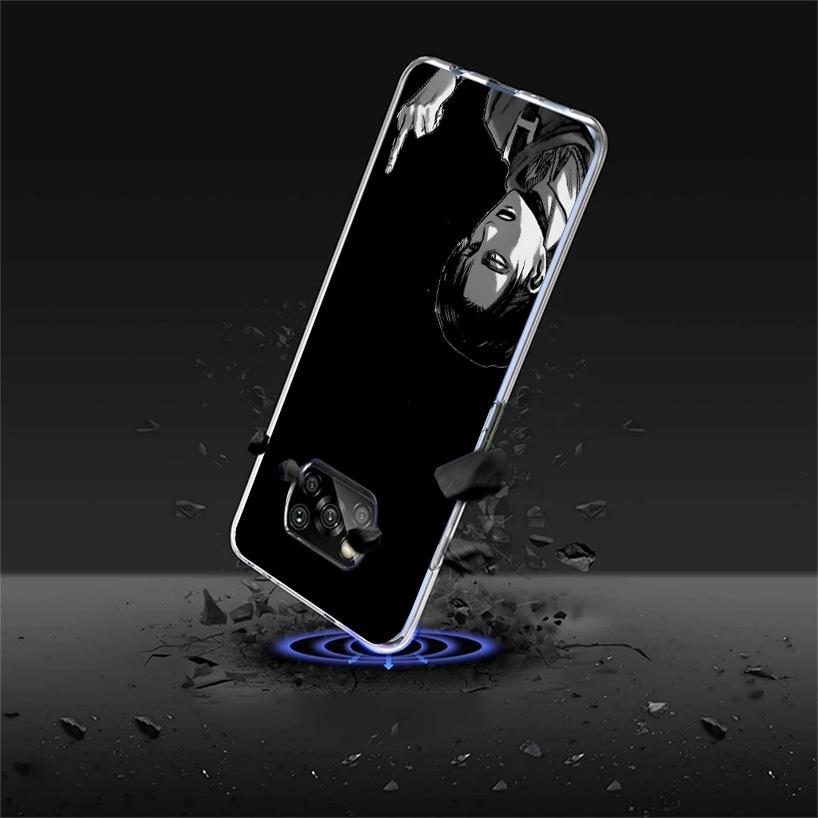 Attack Levi Phone Case For Xiaomi Poco X7 X6 X5 Pro F7 Ultra Redmi 15C 15 13C 13 12C 12 10 10A 10C 9 9A 9C 9T Cover Poco X7 X6 X