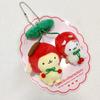 Sanrio Kuromi Pom Pom Purin Hello Kitty Cherry Plush Doll Keychain Ornaments Kawaii Plushie Soft Stuffed Schoolbag Pendant Gifts