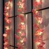 2m 6.56ft Artificial Sakura Vines 20 LEDs Fairy Lights Cherry Blossom String Light  Bridal