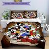3pcs Mickey Mouse 90th Anniversary Printed Bedding Set, Soft and Comfortable Quilt Cover for Bedroom, Guest Room (1 Duvet Cover + 2 Pillowcases,