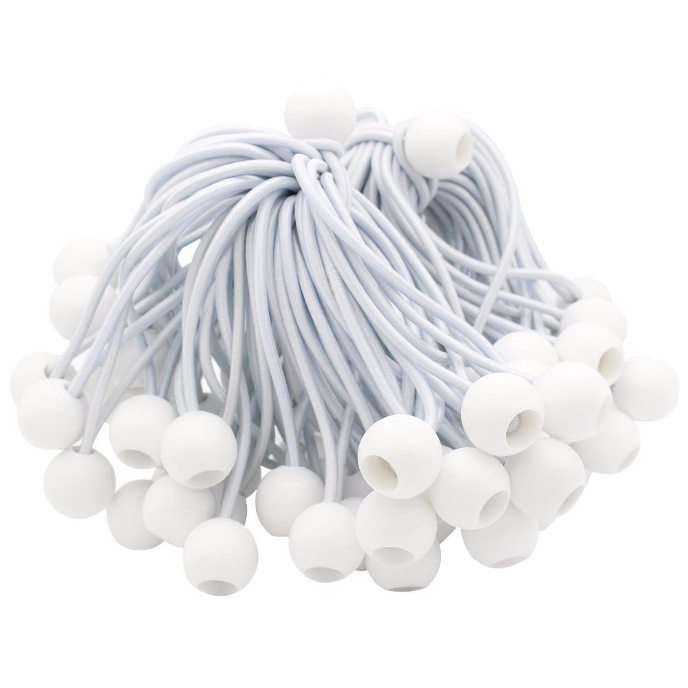 Lace Ends Ties Down Fixed Boat Pole Strapping Rope Bungee Cord Ball Elastic Rope Tent Accessories