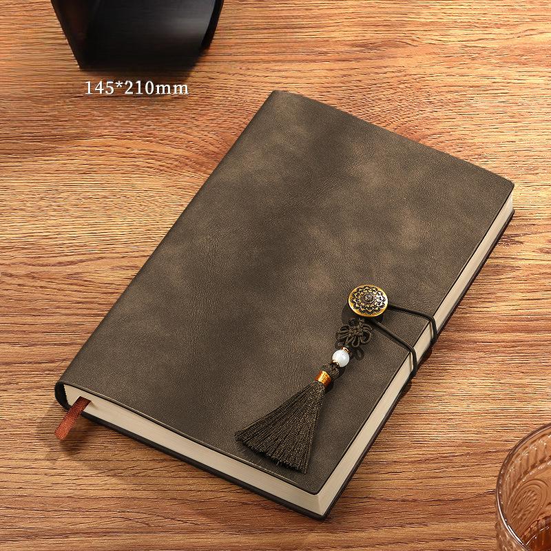 Notebook Thickened Retro Sheeppard Gift Box Business Office Meeting Record Book