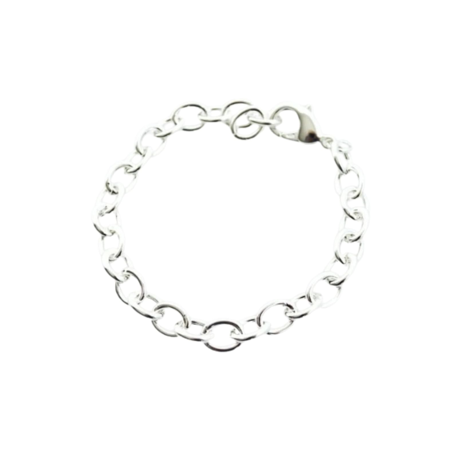 [Naot Jewelry] Women s Bracelet Silver Simple Chain Bracelet