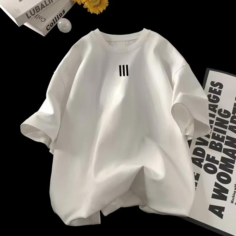 Unisex Oversize Koszulki Unisex Bawełniana Koszulka Biała 5xl Codzienne Letnie Ubrania Modne Koszulki z Nadrukiem Dla Unisex Nowa Odzież