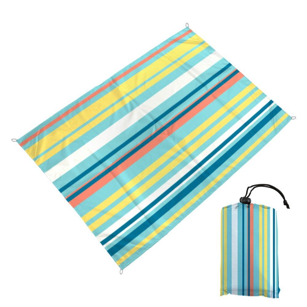 Tragbare Faltbare Picknickdecke mit Sack Wasserdichtes Zelt Neue Strandplane Camping Wandern