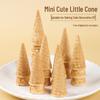 Original Cone Cake Decoration: Birthday Ice Cream Crispy Cone Topper, DIY Shell