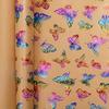 Colorful Kraft Packaging Paper Metallic DIY Craft Bronzing Wrapping Paper Bronzing Metallic Wrapping Paper Gift Packaging