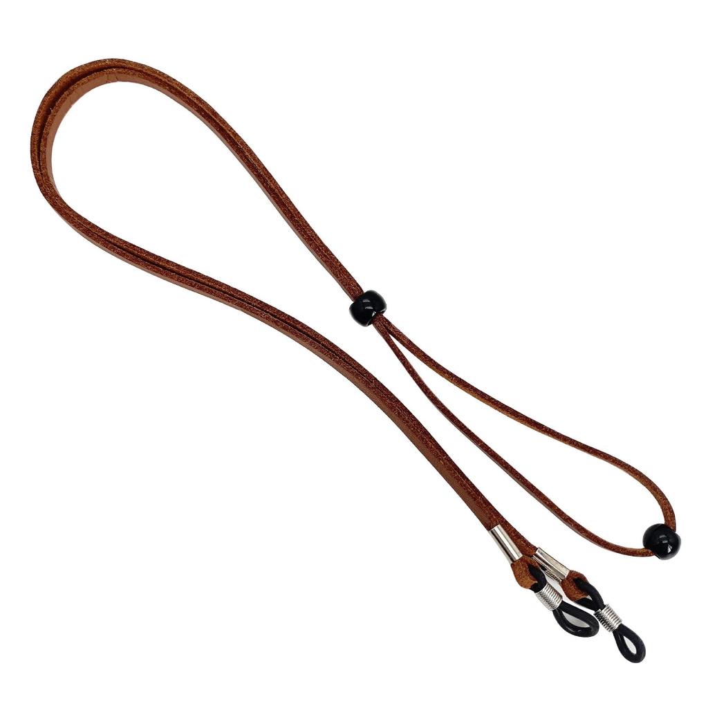 Protiskluzový nastavitelný řetízek na brýle s korejským semišovým mikrovláknovým lankem