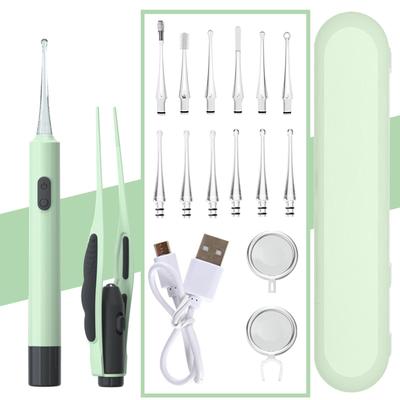 Ear Cleaning Light USB Rechargeable Glowing Ear Cleaning Loupe Ear Interchangeable Ear Tips Ear Cleaning Glowing Ear Cleaning for Children Elderly