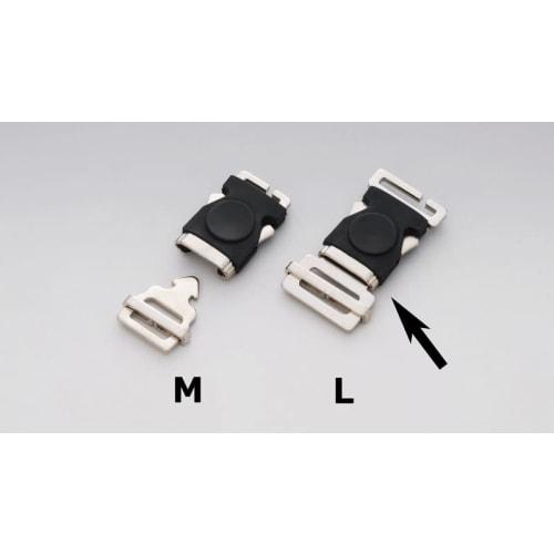 Kijima Helmet One Touch Clip Steel L (Supports up to 27mm width) 401-203